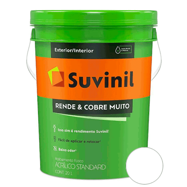 SUVINIL RENDE COBRE MUITO BRANCO NEVE 20LT